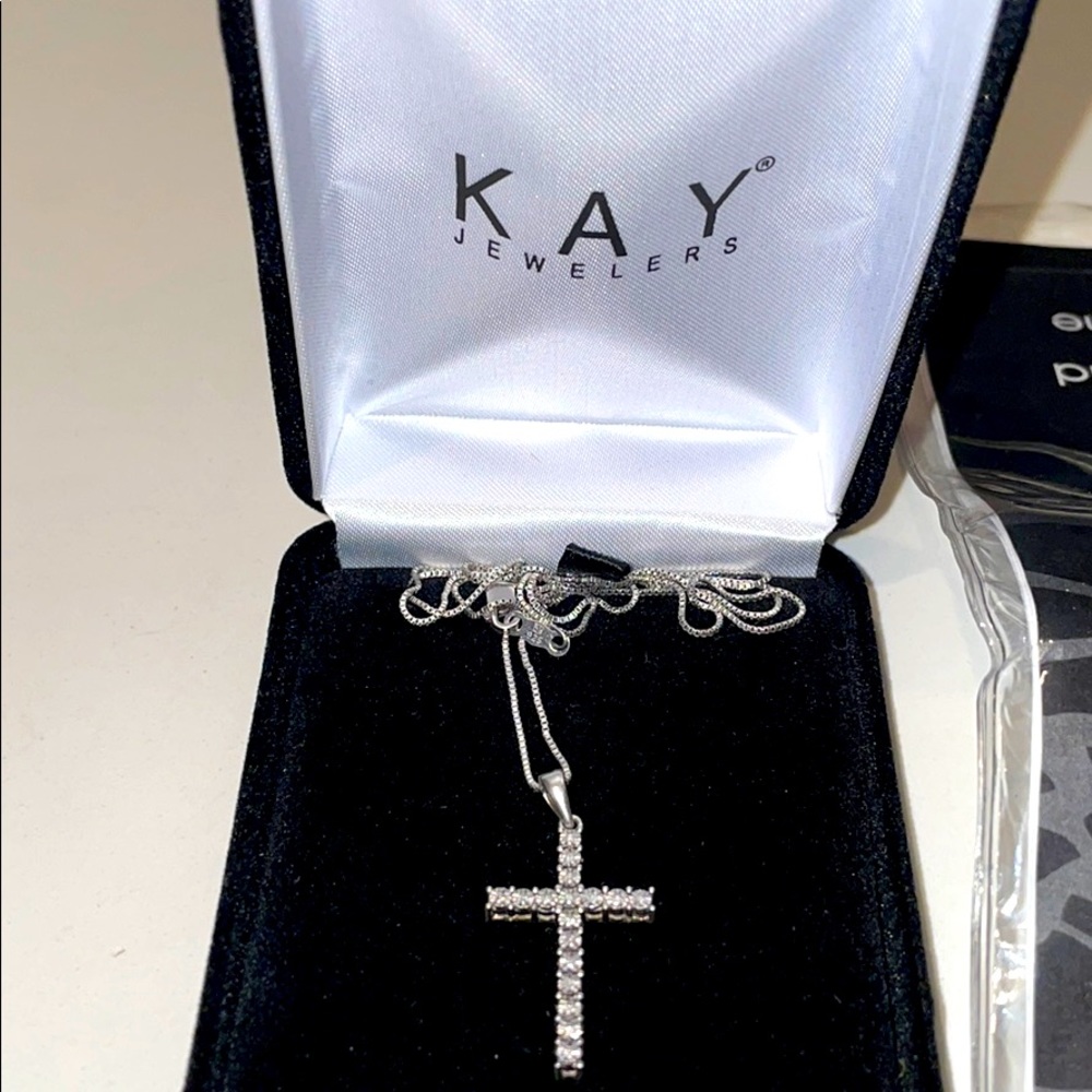 Kay Jewelers Diamond Cross Necklace